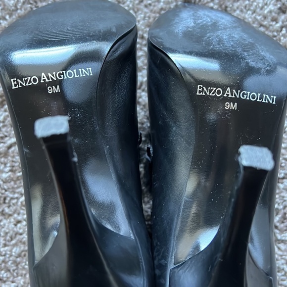Enzo Angiolini Leather black boots in size 9M - Picture 7 of 10